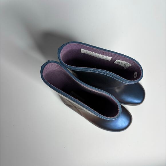 Hunter Kids Original First Classic Nebula Rain Boot in Stornoway Blue - Picture 6 of 8